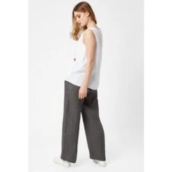 Linen Sleeveless Top - White -Transcend Sales zjorwggwns3g6bx7kqd9